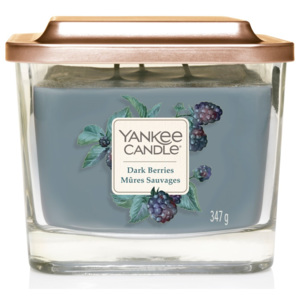Yankee Candle lumânare parfumată Elevation Dark Berries hexagon medie 3 fitile