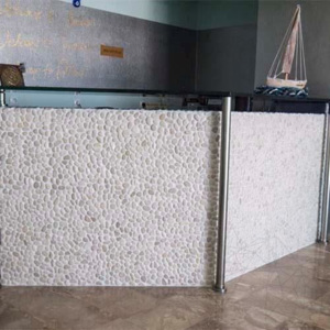 Mozaic Pebble White Mat