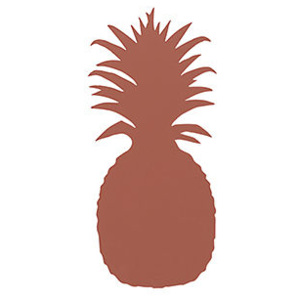 Aplica pentru copii in forma de ananas Pineapple rosu Ferm Living