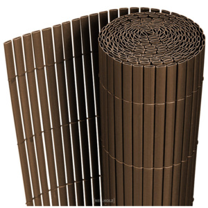 Gard opac - protectie vizuala din PVC 150 x 300 cm maro