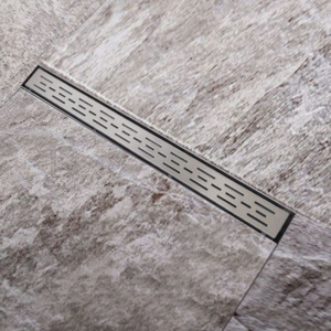 Rigolă liniară pardoseală duș din oțel inoxidabil 840 x 110 mm