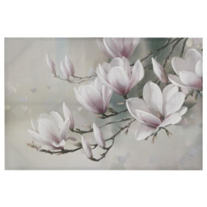 Tablou Pictat Pink/White Flowers 91x4x61