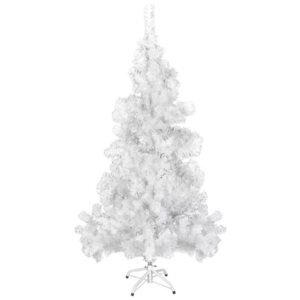 Brad de Crăciun artificial cu stativ din plastic 150 cm 380 ramuri