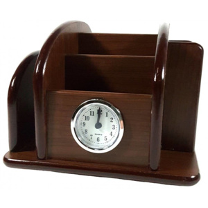 Suport birou cu ceas, 18.5 cm