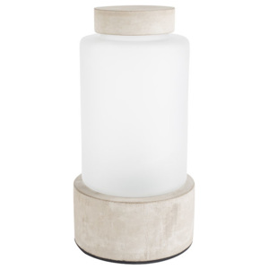 Vaza din ciment cu LED Reina M Zuiver