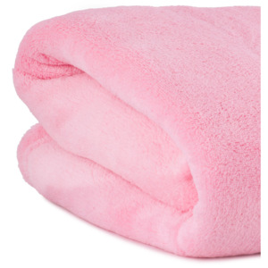 Patura fleece, 150x200 cm, roz