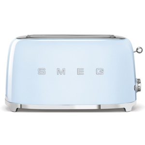 Toaster 2 sloturi TSF02PBEU, Albastru pastel, Retro 50, SMEG