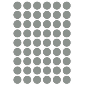 Sticker gri pentru perete Mini Dots Grey Ferm Living