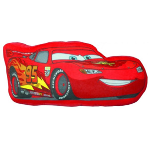Pernă CTI 3D, Blesk McQueen Cars roşu, 38 cm