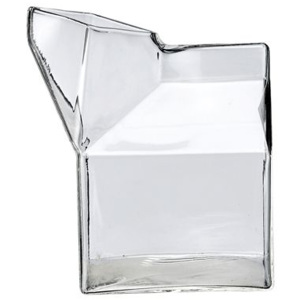 Recipient din sticla transparenta pentru lapte Bloomingville