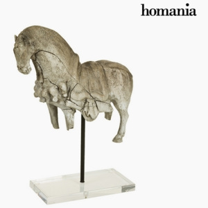 Figură Decorativă Rășină Gri (28 x 14 x 34 cm) by Homania