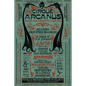 Fantastic Beasts: The Crimes Of Grindelwald - Le Cirque Arcanus Poster, (61 x 91,5 cm)