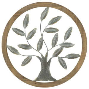 Decoratiune de perete "Life Tree II", Ø 59 cm