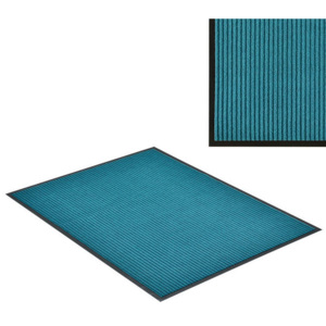 Stergator picioare - antiderapant / covoras hol - 90 x 60 cm (turcoaz)