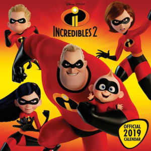Incredibles 2 Calendar 2019