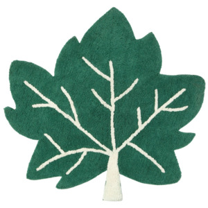 Covor din bumbac Nattiot Erable, 110 x 110 cm, verde