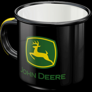 Nostalgic Art Cană metalică - John Deere (Logo)