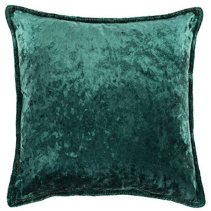 Perna verde din catifea 45x45 cm Tess Green White Label