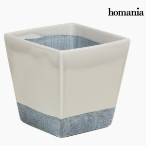 Vas ceramic gri și bej by Homania