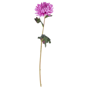 Fir crizantema artificiala, mov, 58 cm