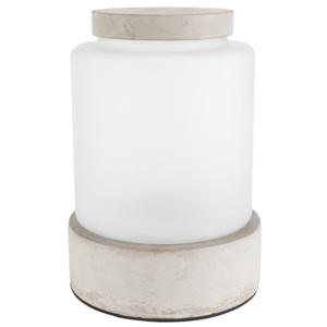 Vaza din ciment cu LED Reina L Zuiver