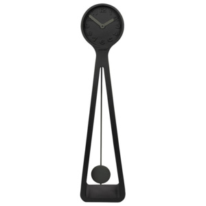 Ceas negru cu pendul 111 cm Giant Zuiver