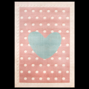 Covor pentru copii Baby Girl Pink, 133 x 190 cm