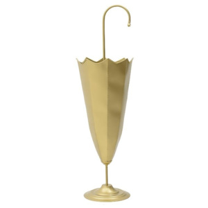 Suport umbrela auriu din fier 25,5 x 89 cm