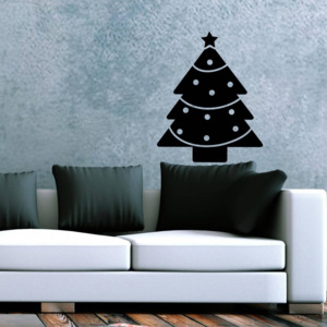Autocolant pentru perete Christmas Tree, 35 x 44 cm