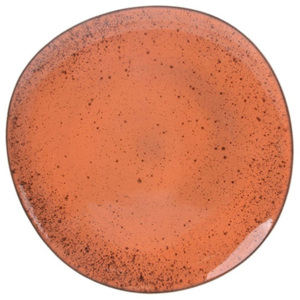Farfurie prtocalie din ceramica 29 cm Bold and Basic Peach HK Living