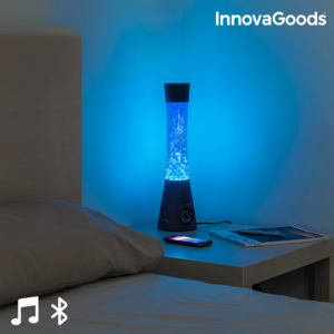 Lampă de Lavă cu Difuzor Bluetooth și Microfon InnovaGoods 30W