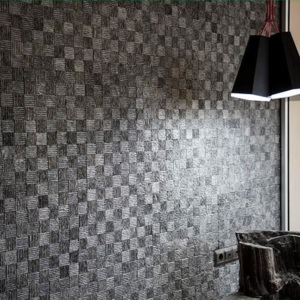 Mozaic Marmura Black Dizzy 4.8 x 4.8 cm