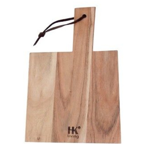 Tocator lemn acacia cu maner 34x23 cm L HK Living