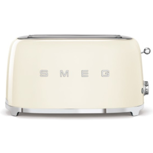 Toaster 2 sloturi TSF02CREU, Crem, Retro 50, SMEG