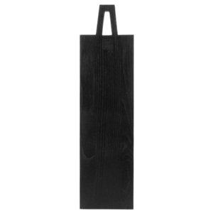 Tocator din lemn negru 55x15 cm Black M HK Living