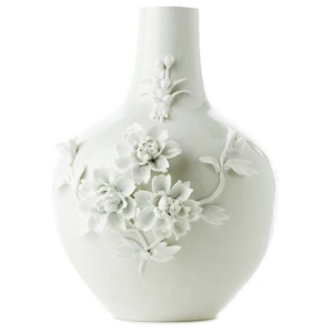 Vaza portelan alb 3D Rose Pols Potten
