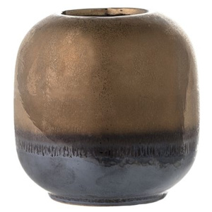 Vaza din ceramica bronz Ø10,5x10,5 cm Bronze Bloomingville