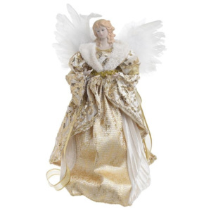 Varf de brad Golden Angel H-40 cm