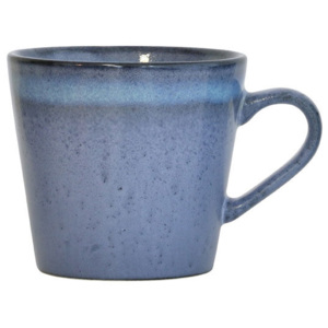 Ceasca cappuccino ceramica albastra 300 ml 70's HK Living