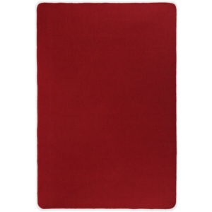 Covor de iută cu spate din latex, 120 x 180 cm, roșu