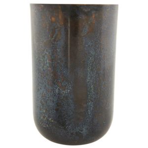 Vaza din metal gri/albastru 14 cm Style House Doctor