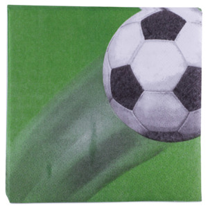 Servetele de masa vezri cu imprimeu minge de fotbal