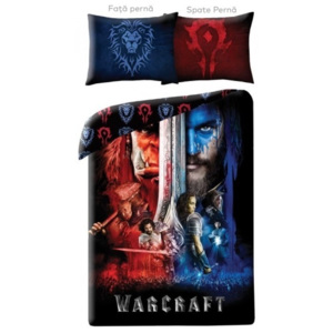 Lenjerie de pat copii Cotton Warcraft WCM-0025-200 x 140 cm