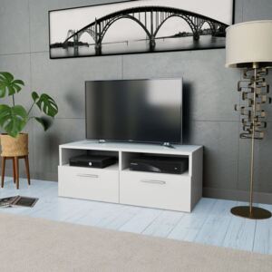 Comodă TV, PAL, 95 x 35 x 36 cm, alb