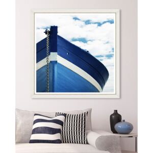 Tablou Framed Art Blue Boat