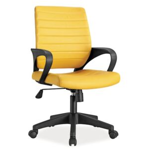 Scaun de birou ergonomic Q-051 Galben