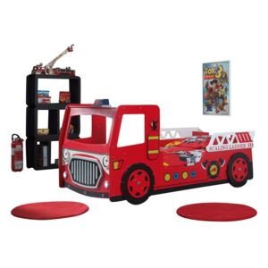 Pat din MDF pentru copii New Fire Truck