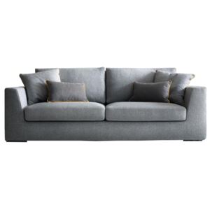 Canapea fixa 3 locuri Nettuno Grey, l210xA98xH87 cm