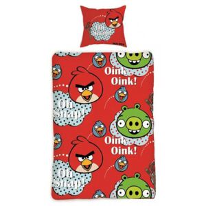 Lenjerie de pat copii Cotton Angry Birds 130