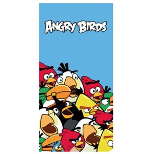 Prosop pentru copii Cotton Angry Birds AB Crowded Blue